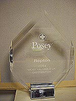 2014 Posey Most Valuable Distributor Award